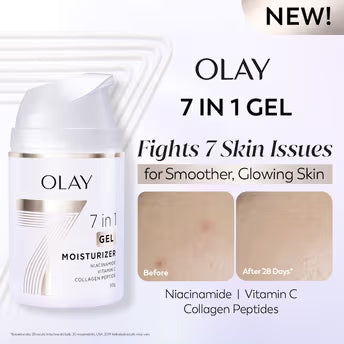Olay 7in1 Gel Moisturizer Cream Niacinamide, Vitamin C