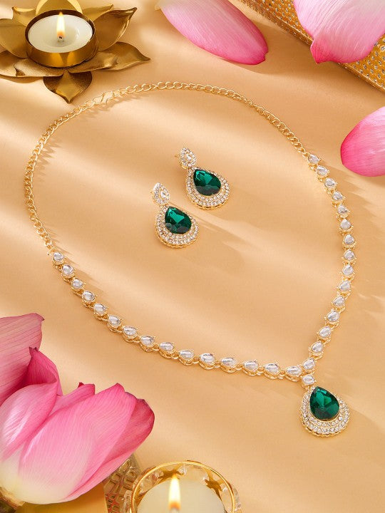 Zaveri Pearls Set