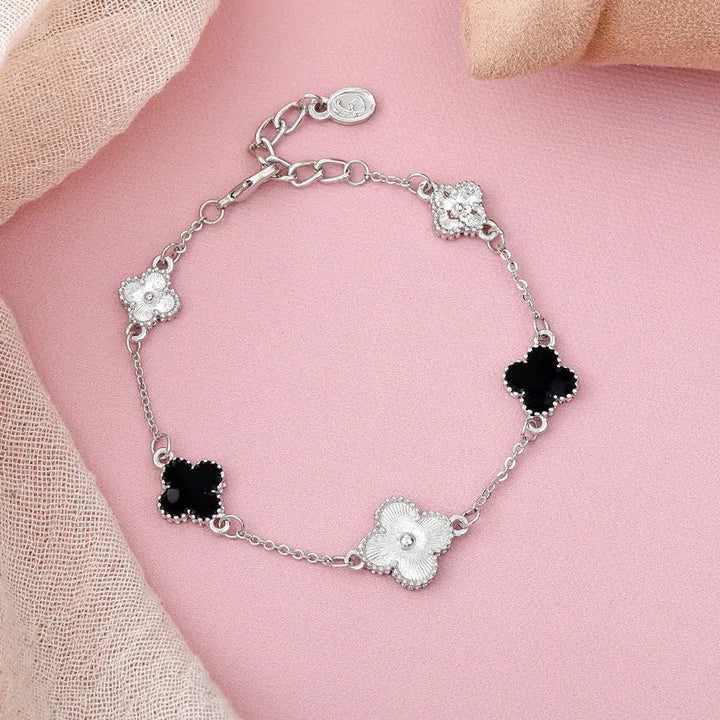 Alloy Rhodium Bracelet